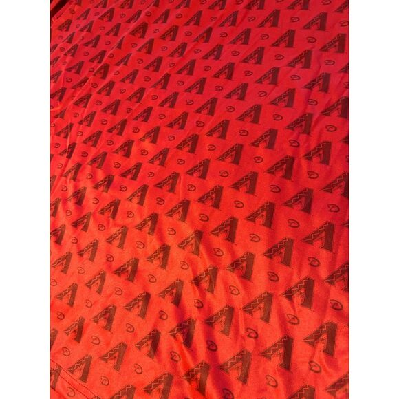 NEW! Budweiser Arizona Diamondbacks Polo Men's XL MLB Baseball Dbacks Print NWOT - Picture 9 of 9